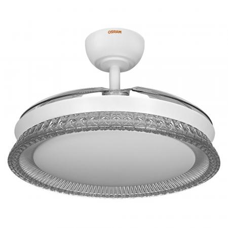 OSRAM Ceiling Fan Cierzo 1220 mm 60W CCT RGB Deckenventilator mit LED-Licht und Fernbedienung